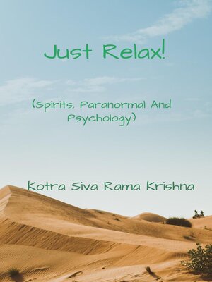 cover image of Just Relax!
